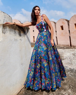 Noto coquita blue gown