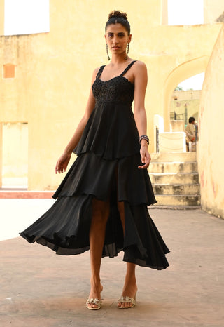 Lure black dress