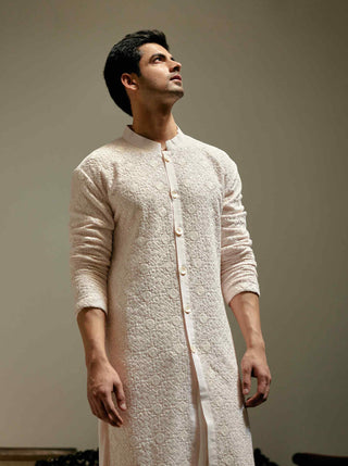 Umair light pink kurta and salwar