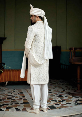 Feroz ivory sherwani set