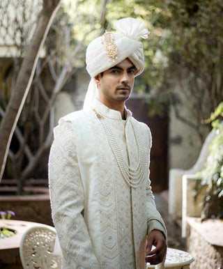 Feroz ivory sherwani set