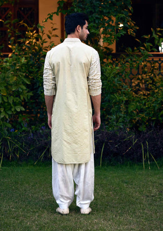 Yasir mint green kurta and salwar