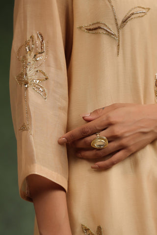 Beige kurta set