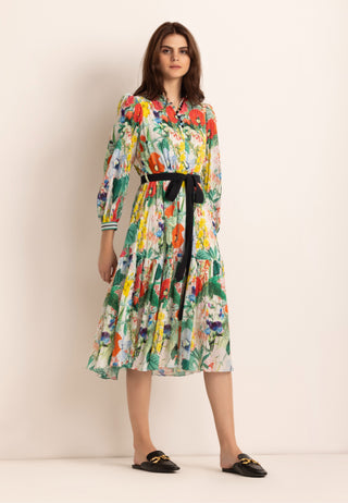 Eden full sleeved midi dress