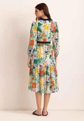 Eden full sleeved midi dress