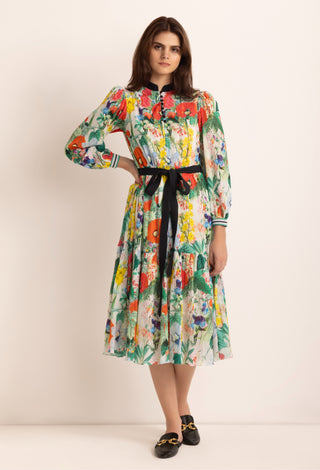 Eden full sleeved midi dress