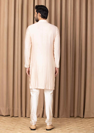 Sajid peach kurta and pant