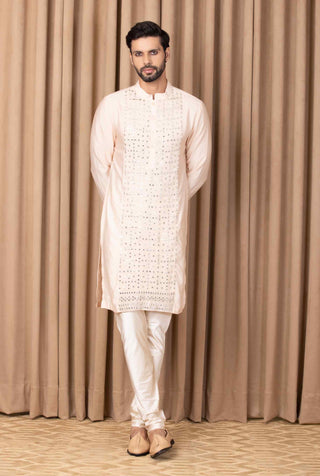 Sajid peach kurta and pant