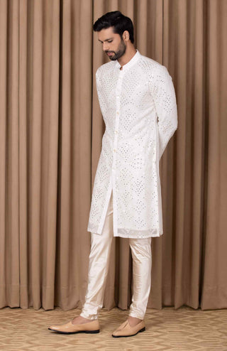 Rashid ivory kurta and pant