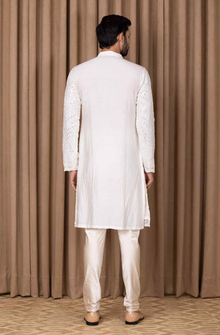 Rashid ivory kurta and pant