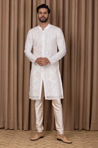 Rashid ivory kurta and pant