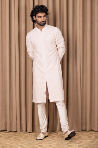 Umair powder pink kurta and pant