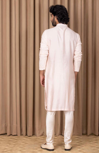 Umair powder pink kurta and pant