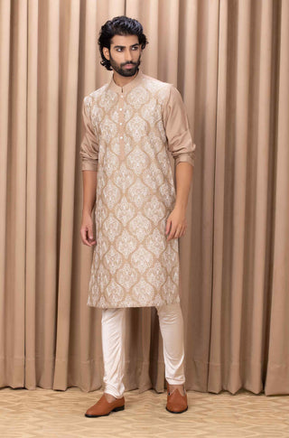 Aaryan beige kurta and pants