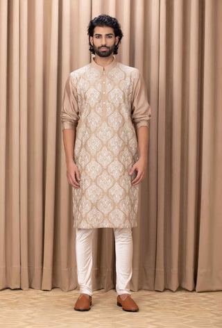 Aaryan beige kurta and pants