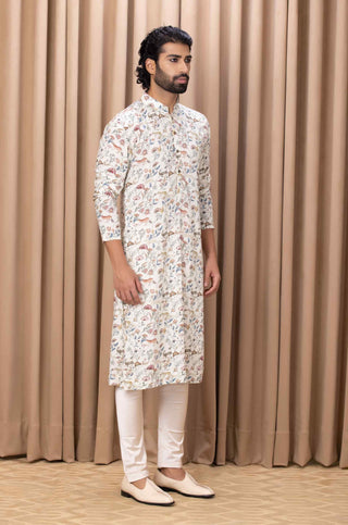 Amaani ivory kurta and pant