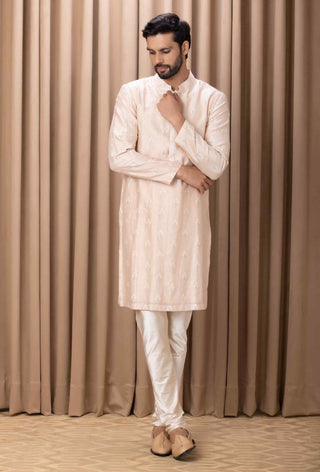 Junaid beige kurta and pant