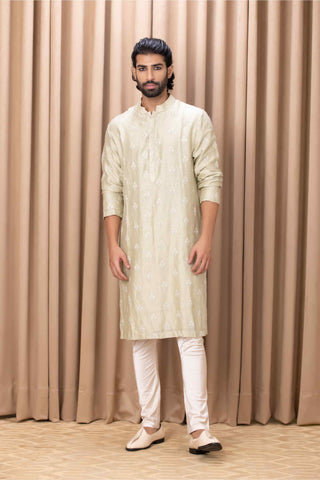 Junaid mint green kurta and pant