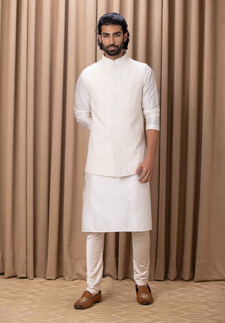 Faizan ivory bandi set