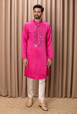 Kian hot pink kurta and pant