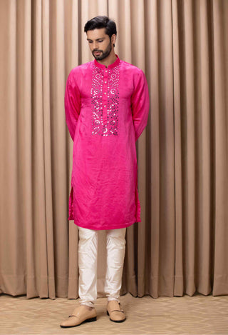 Kian hot pink kurta and pant