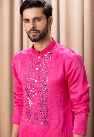 Kian hot pink kurta and pant