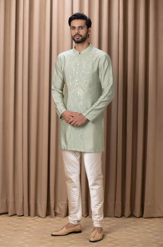 Javed mint green kurta and pant