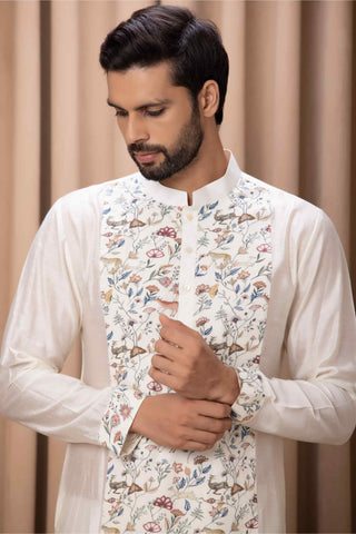 Amaani ivory kurta and pant