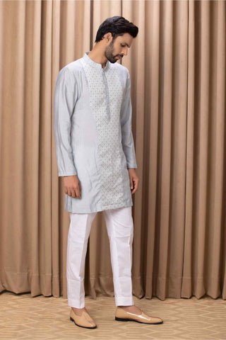 Faizal powder blue kurta and pant