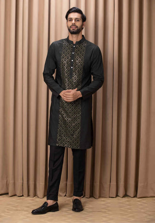 Ranjha olive green kurta and pant