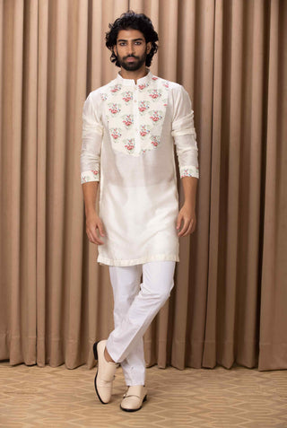 Noor ivory kurta and pant