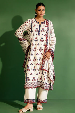 White marlow kurta set