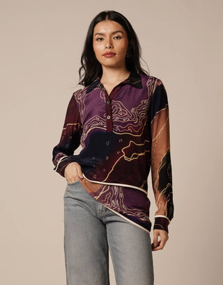 River layered shirt