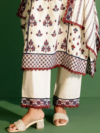 White marlow kurta set