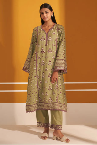 Green marlow kurta set