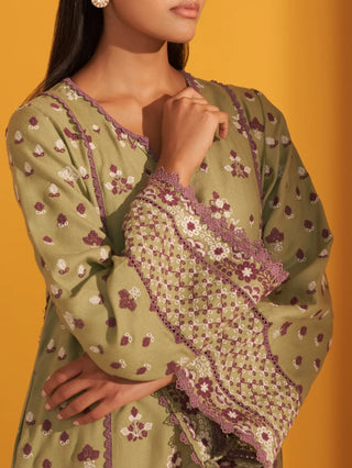 Green marlow kurta set