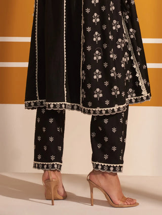 Black selby kurta set