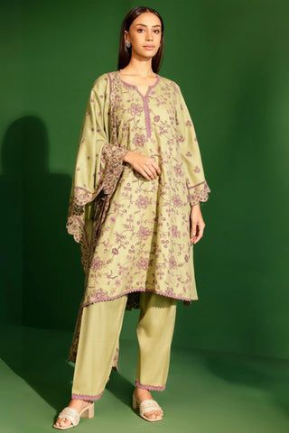 Green juno kurta set