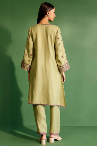 Green juno kurta set