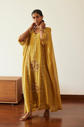 Yellow uday Kaftan