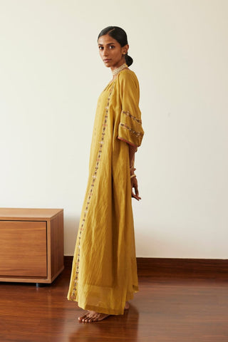 Yellow uday Kaftan