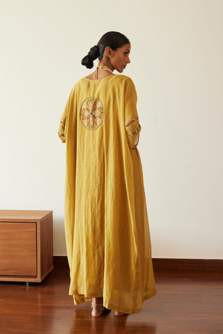 Yellow uday Kaftan