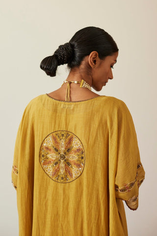 Yellow uday Kaftan