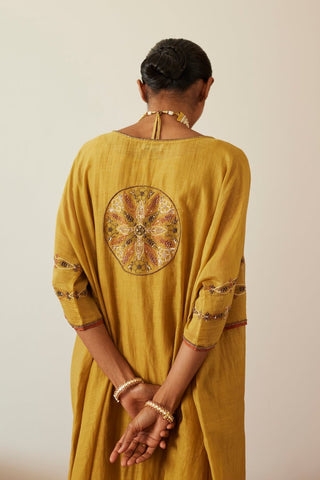 Yellow uday Kaftan