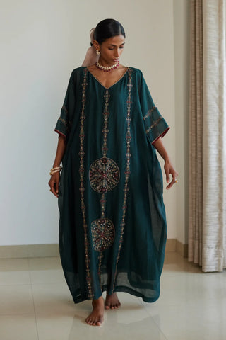 Green uday kaftan