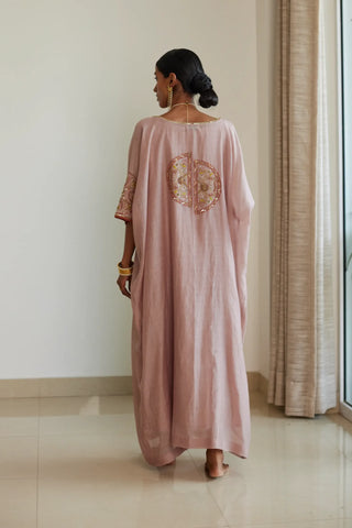 Gray shashi kaftan