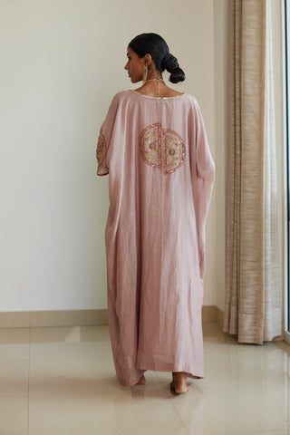 Gray shashi kaftan