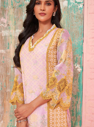 Pink astoria kurta set