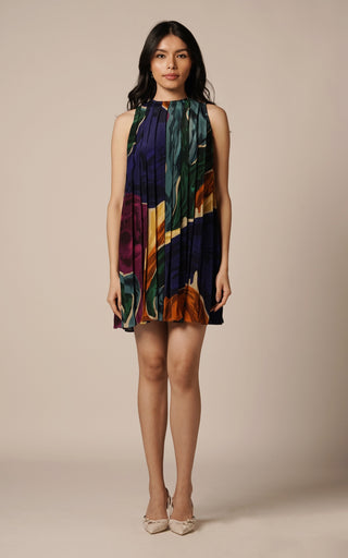 Umi pleated dress