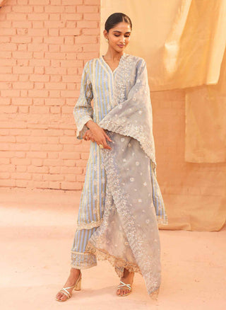 Blue hayden kurta set